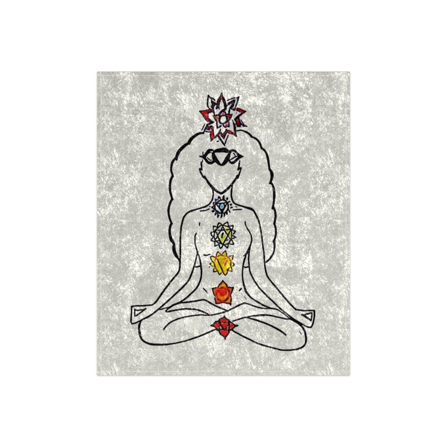 Velvet Chakras Blanket