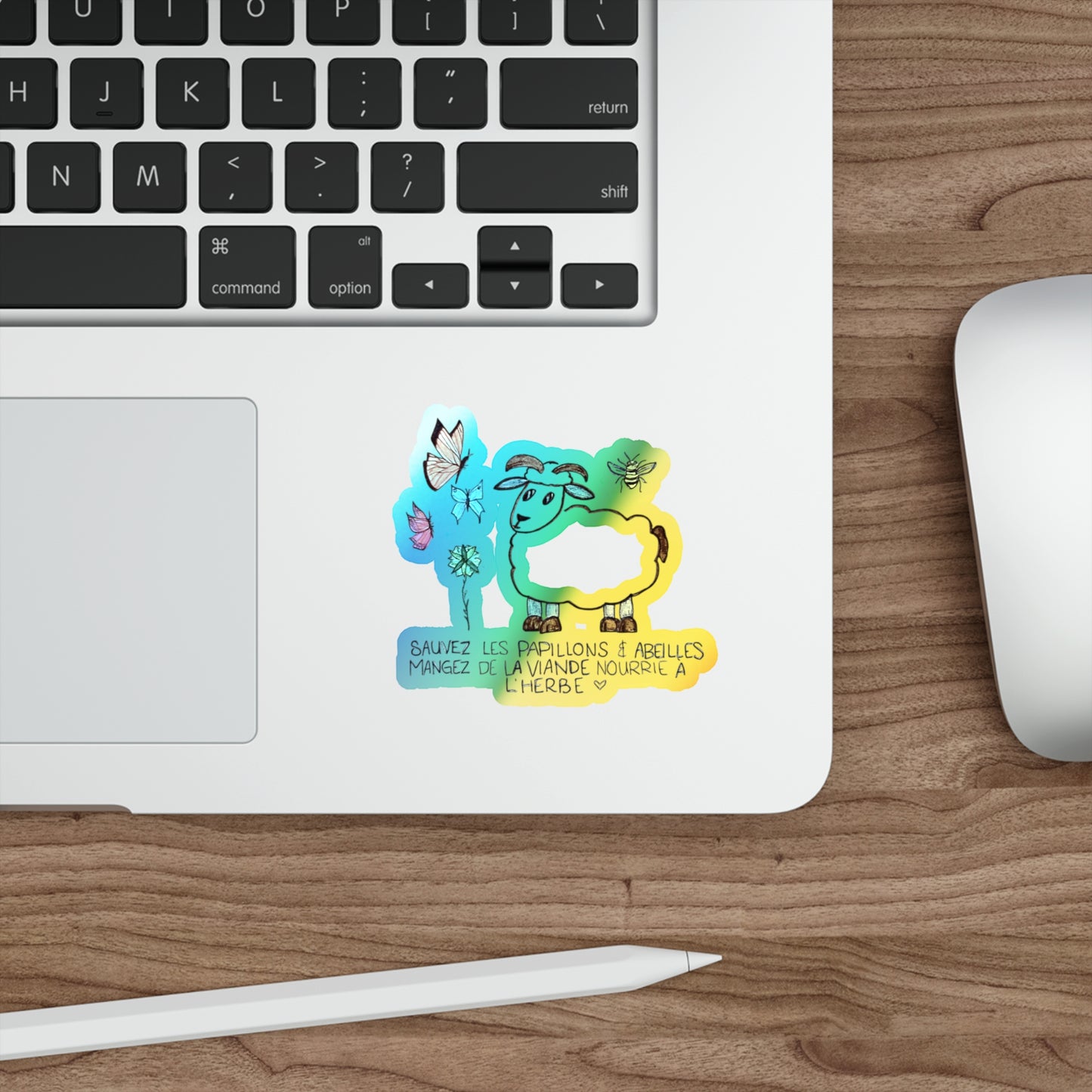 Holographic Nature Sticker