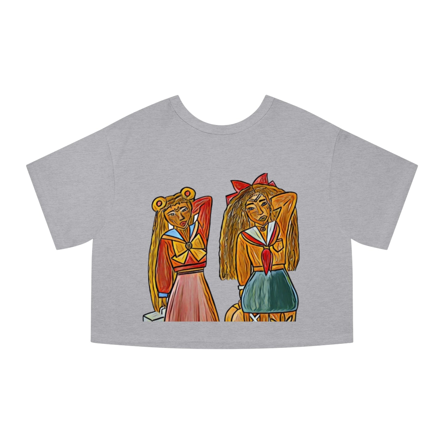 Champion Sailor Moon & Sailor Venus Croptop