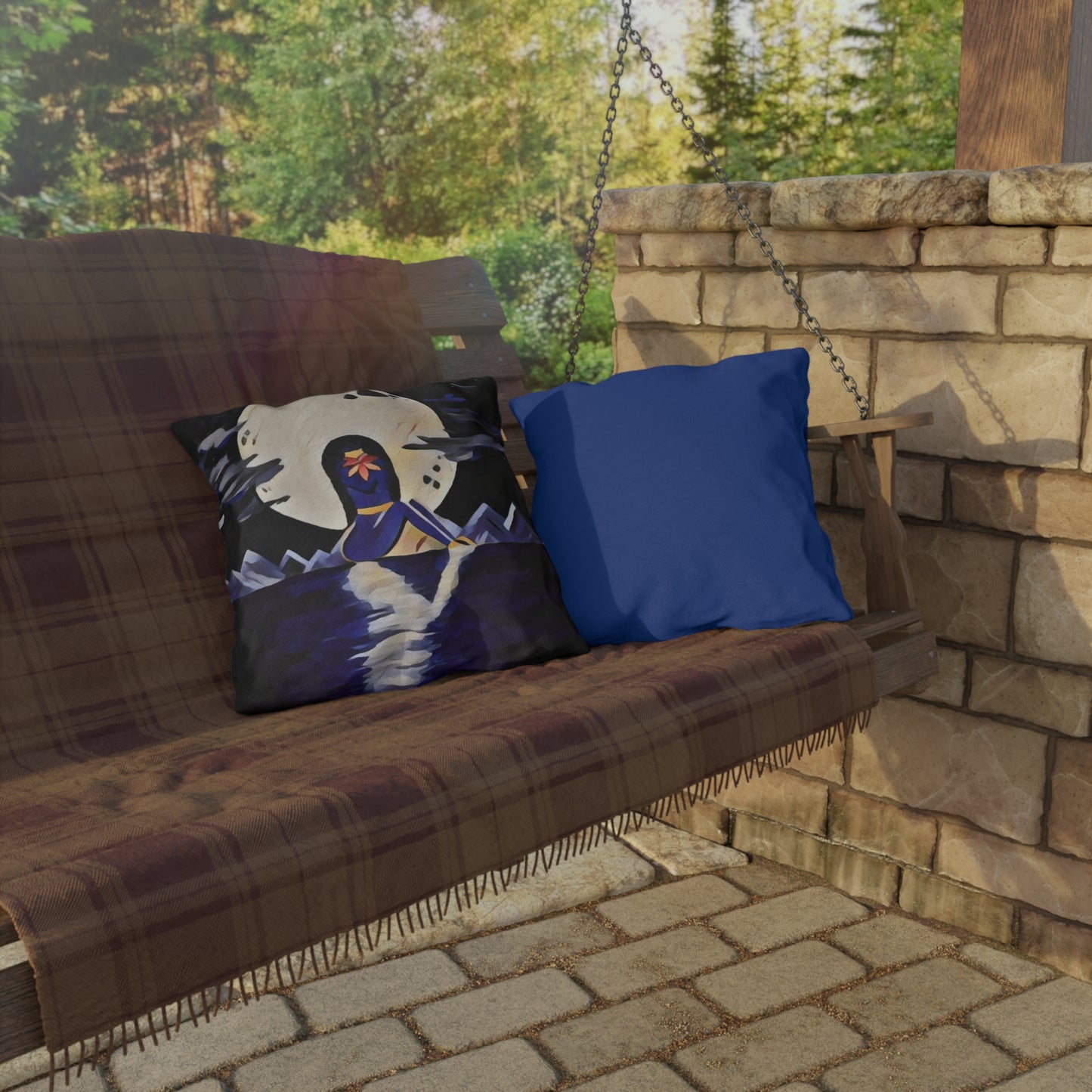 Outdoor Pillow Moon Fae