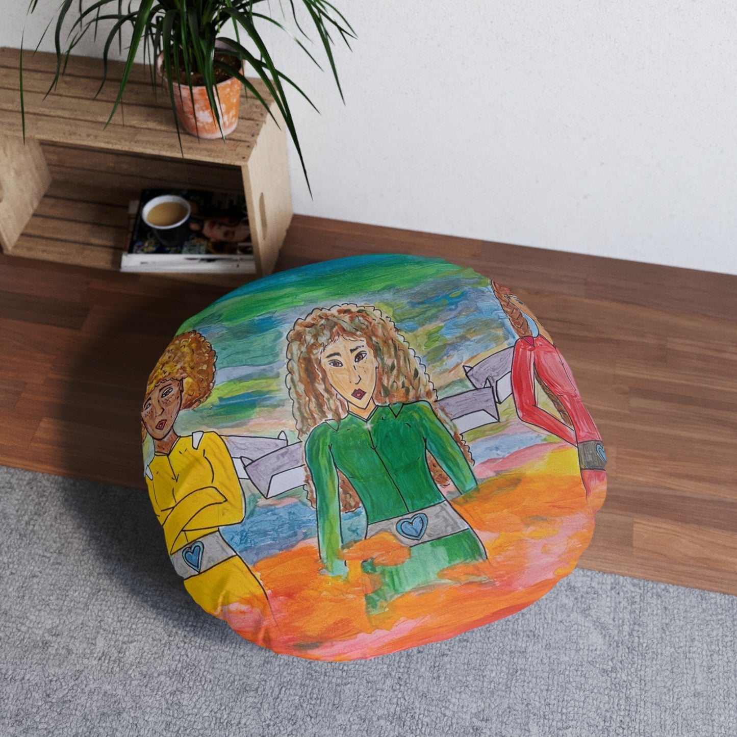 Floor Pillow Bgirls