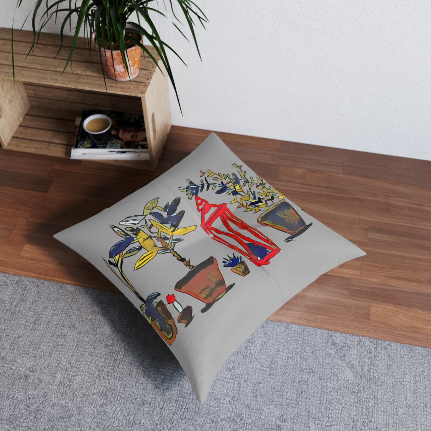 Floor Pillow Plants [Square]