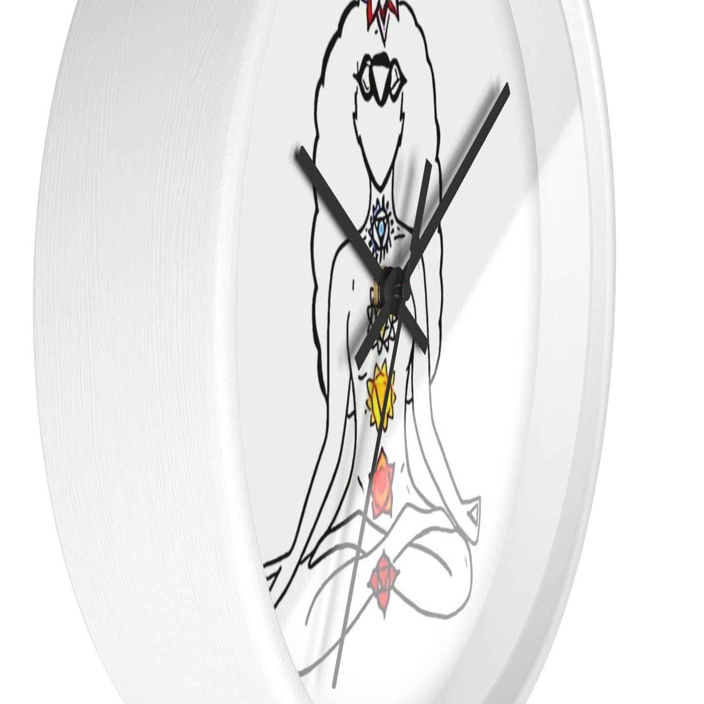 Wall Clock Chakras