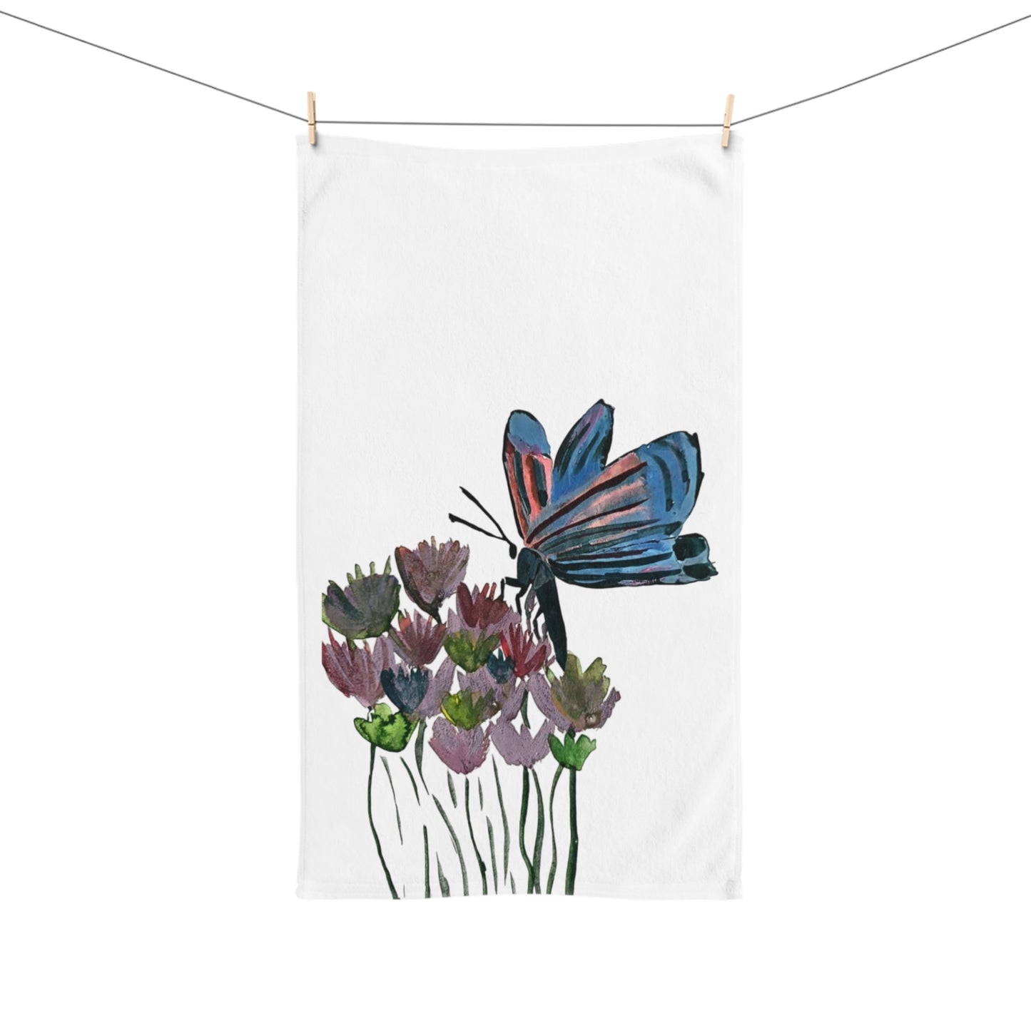 Hand Towel Butterfly