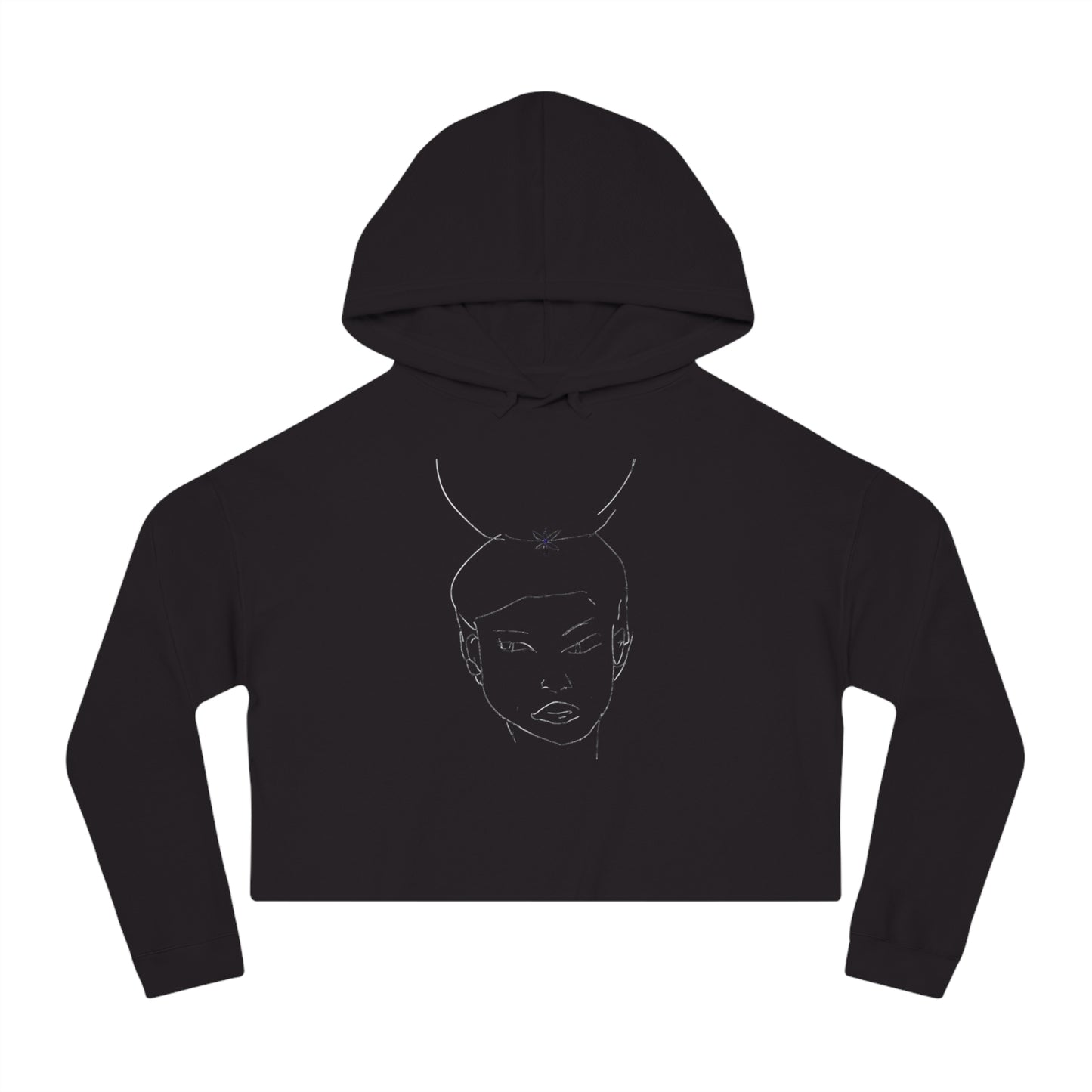 Cropped Huh Hoodie