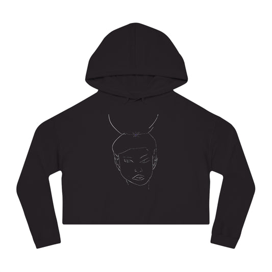Cropped Huh Hoodie