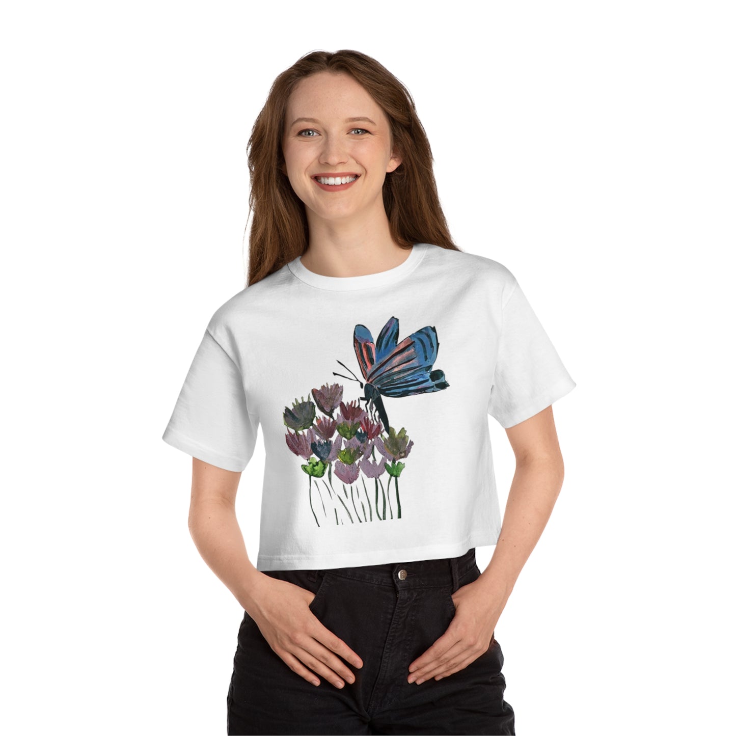 Champion Butterfly Croptop