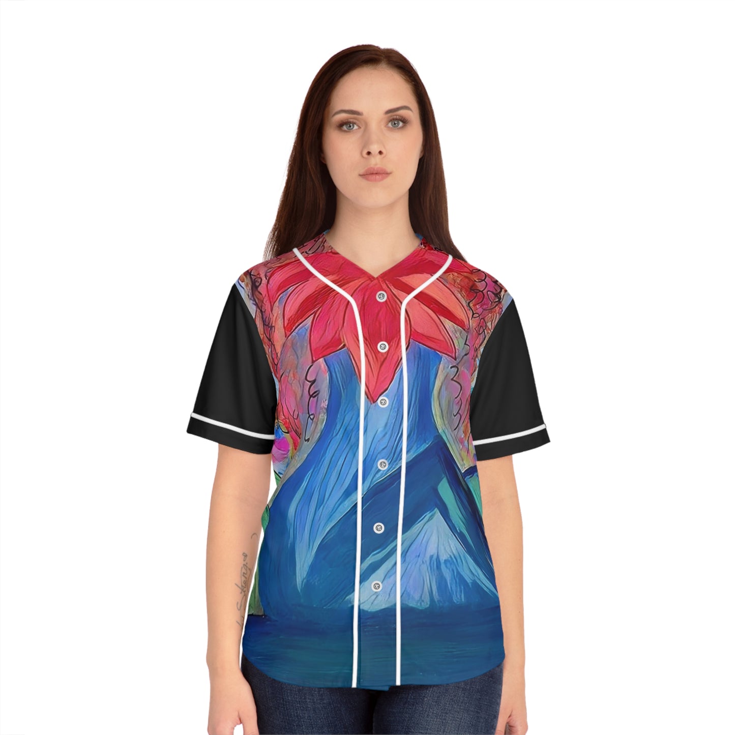 Baseball Jersey Alignment Goddess