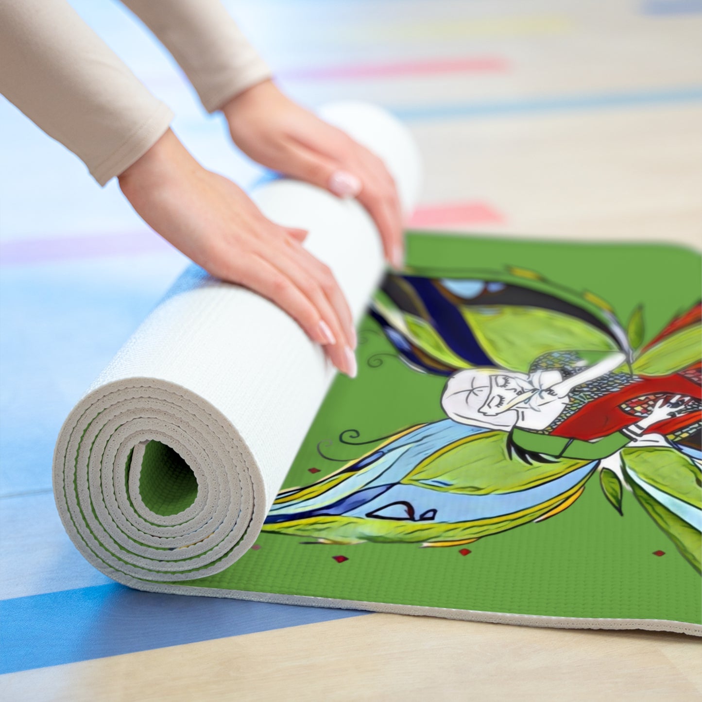 Yoga Mat Fairy [Green]