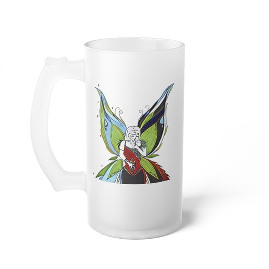 Frosted Glass Mug [16oz] Fairy