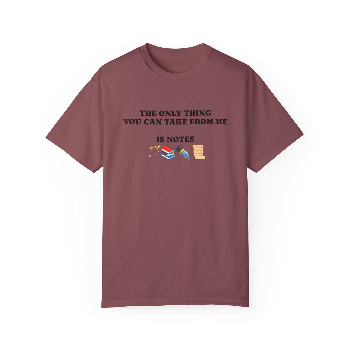 T-Shirt Notes
