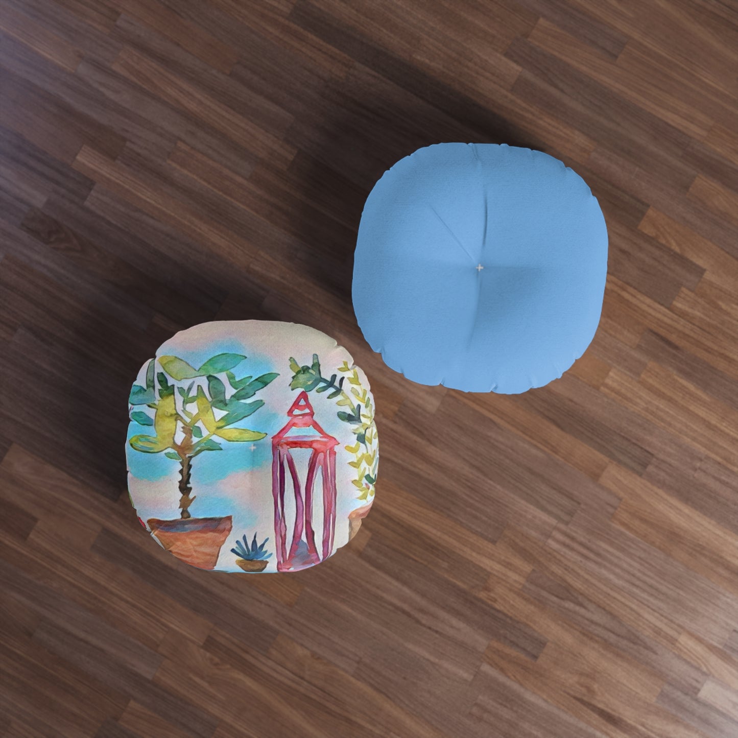 Floor Pillow Plants Round