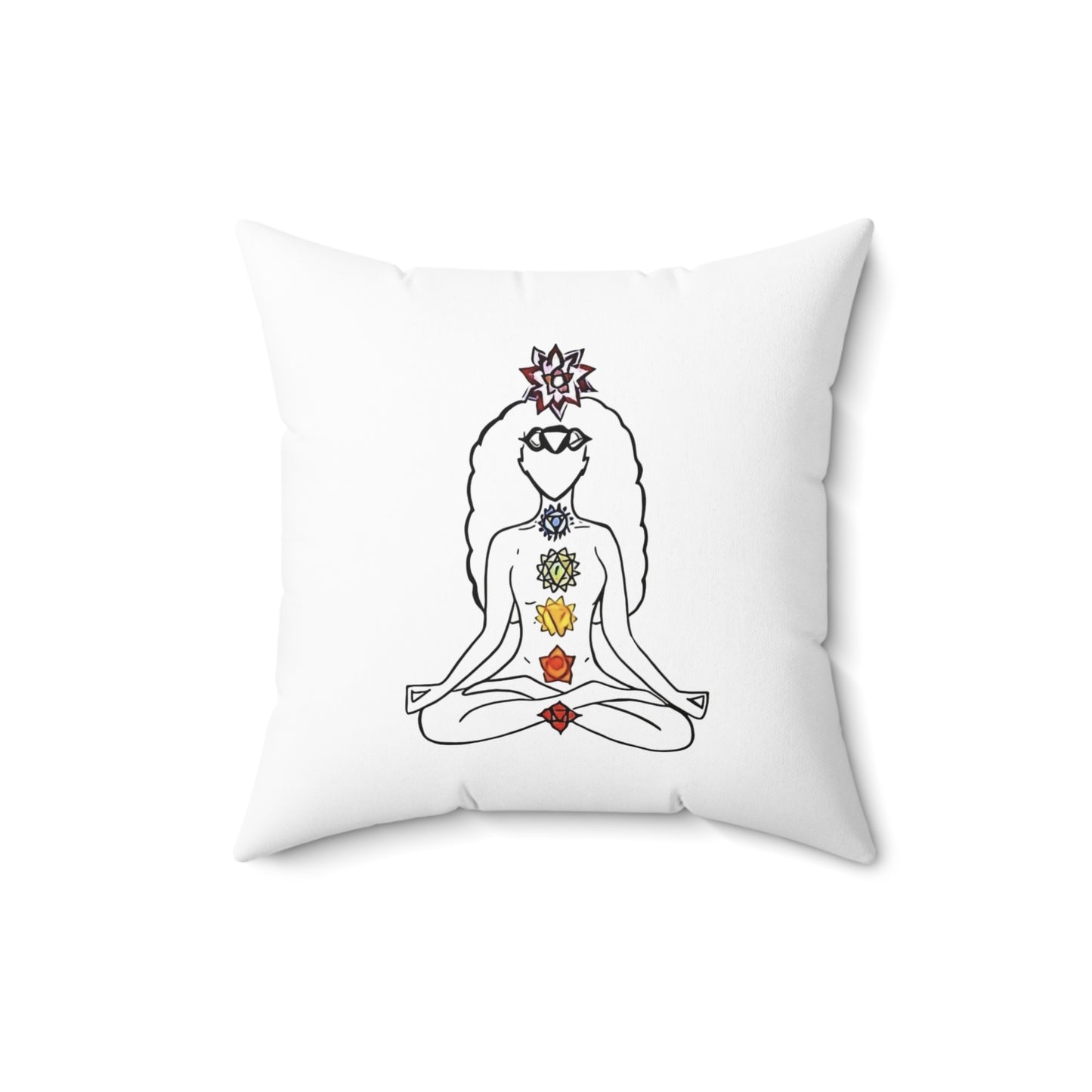 Pillow Chakras [White]