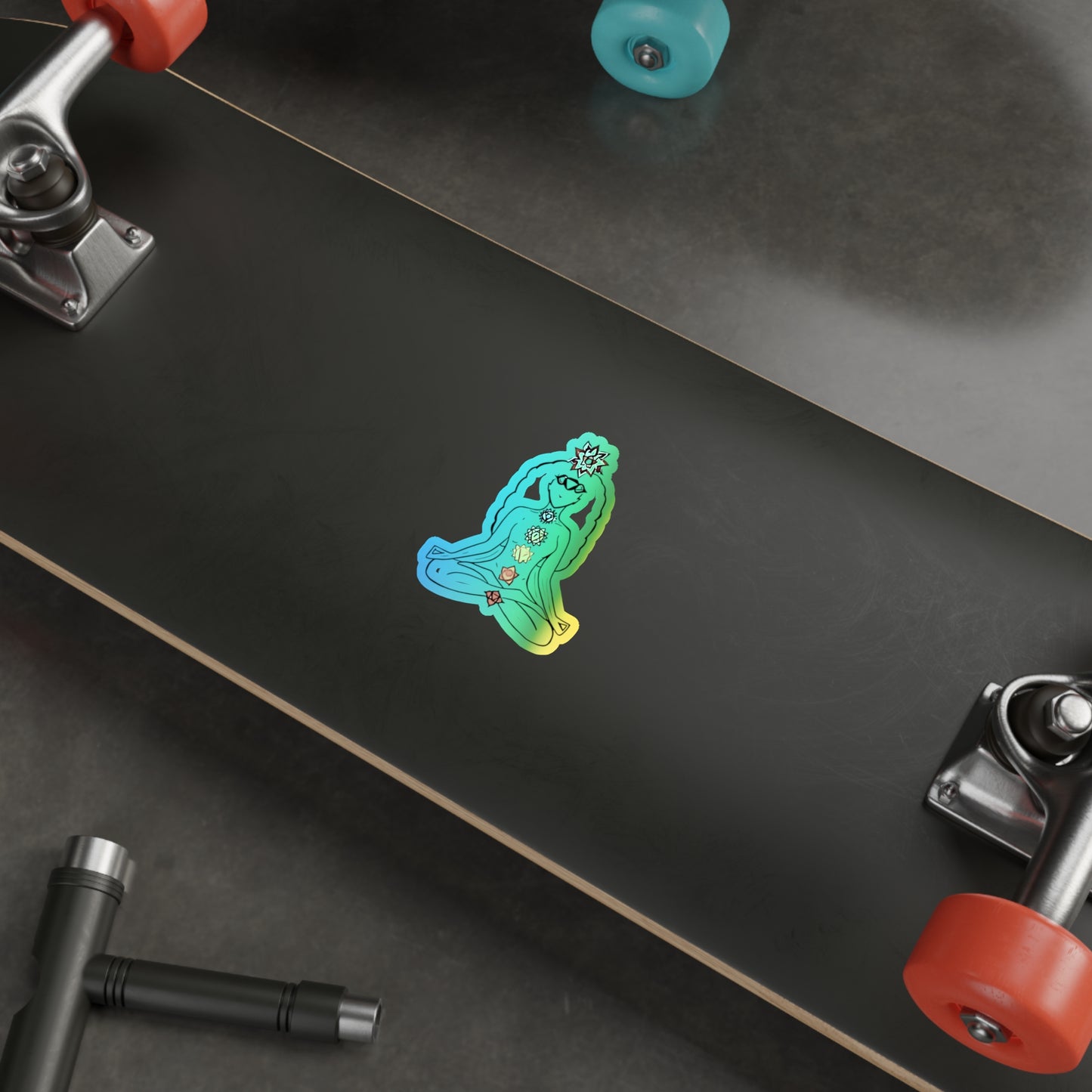 Holographic Chakras Sticker