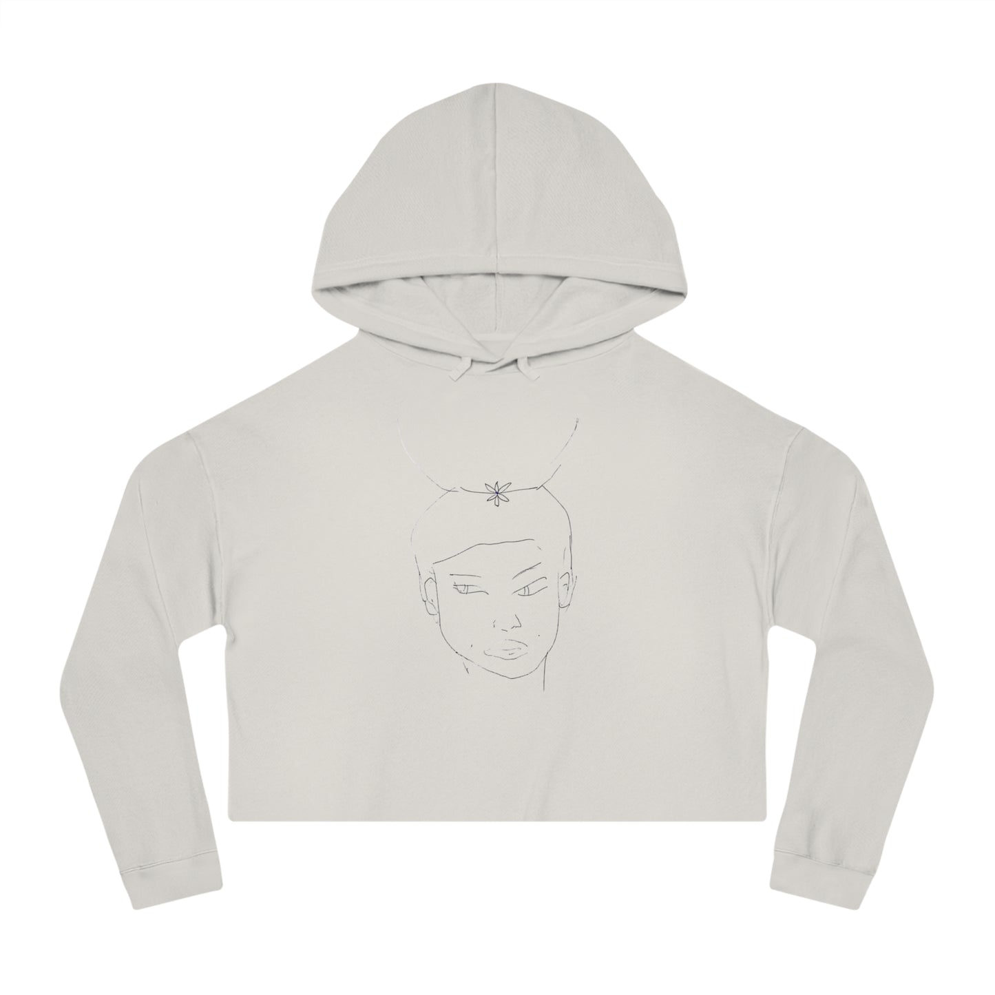 Cropped Huh Hoodie