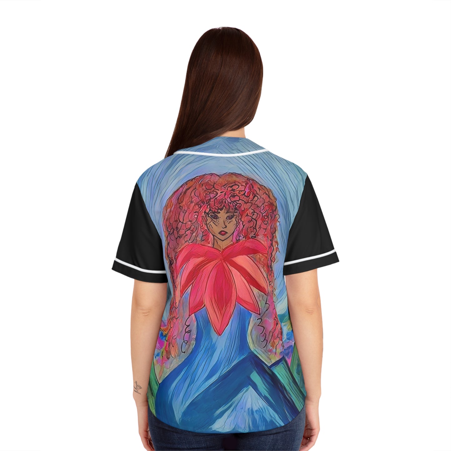 Baseball Jersey Alignment Goddess