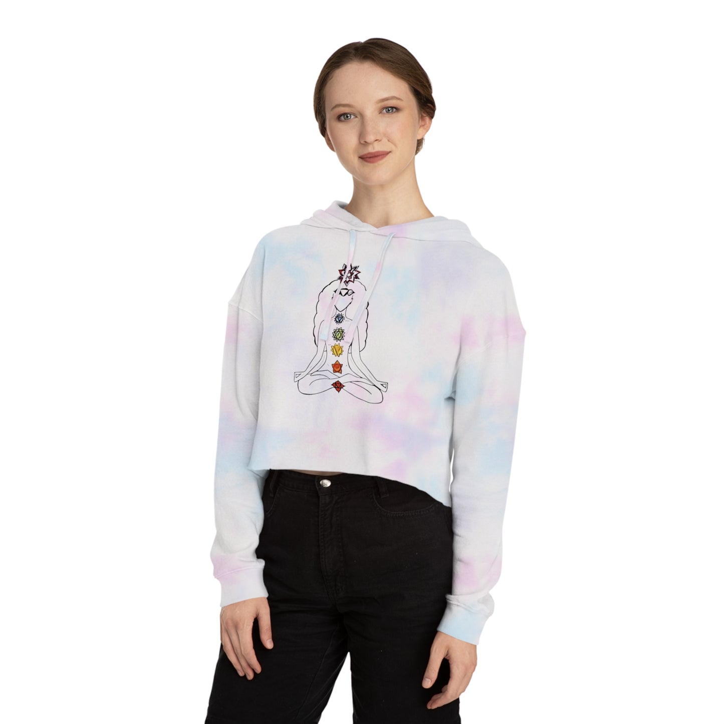Cropped Chakras Hoodie