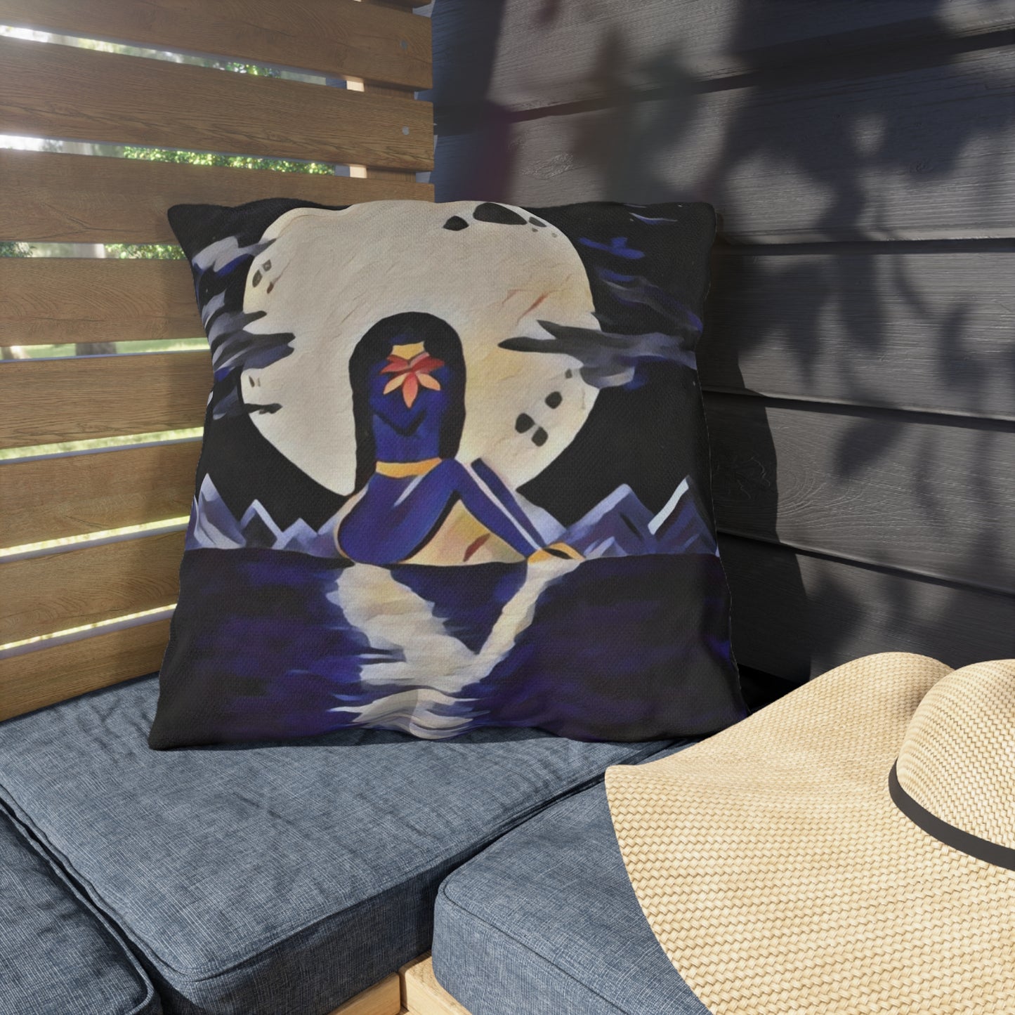 Outdoor Pillow Moon Fae