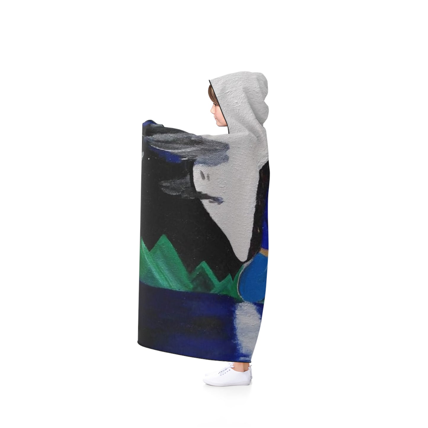 Hooded Moon Fae Blanket