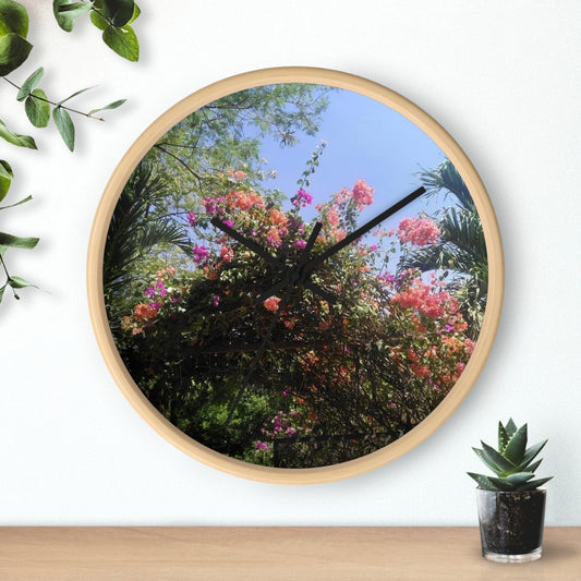 Wall Clock Flores