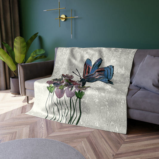 Velvet Butterfly Blanket