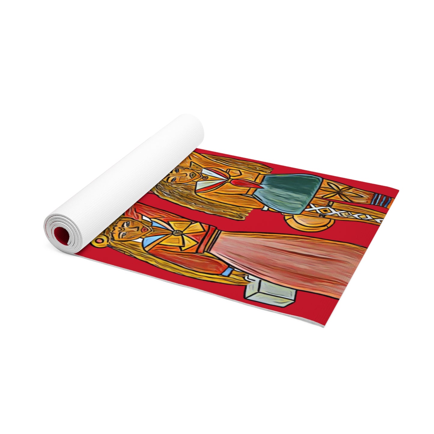 Yoga Mat Sailor Moon & Sailor Venus [Red]