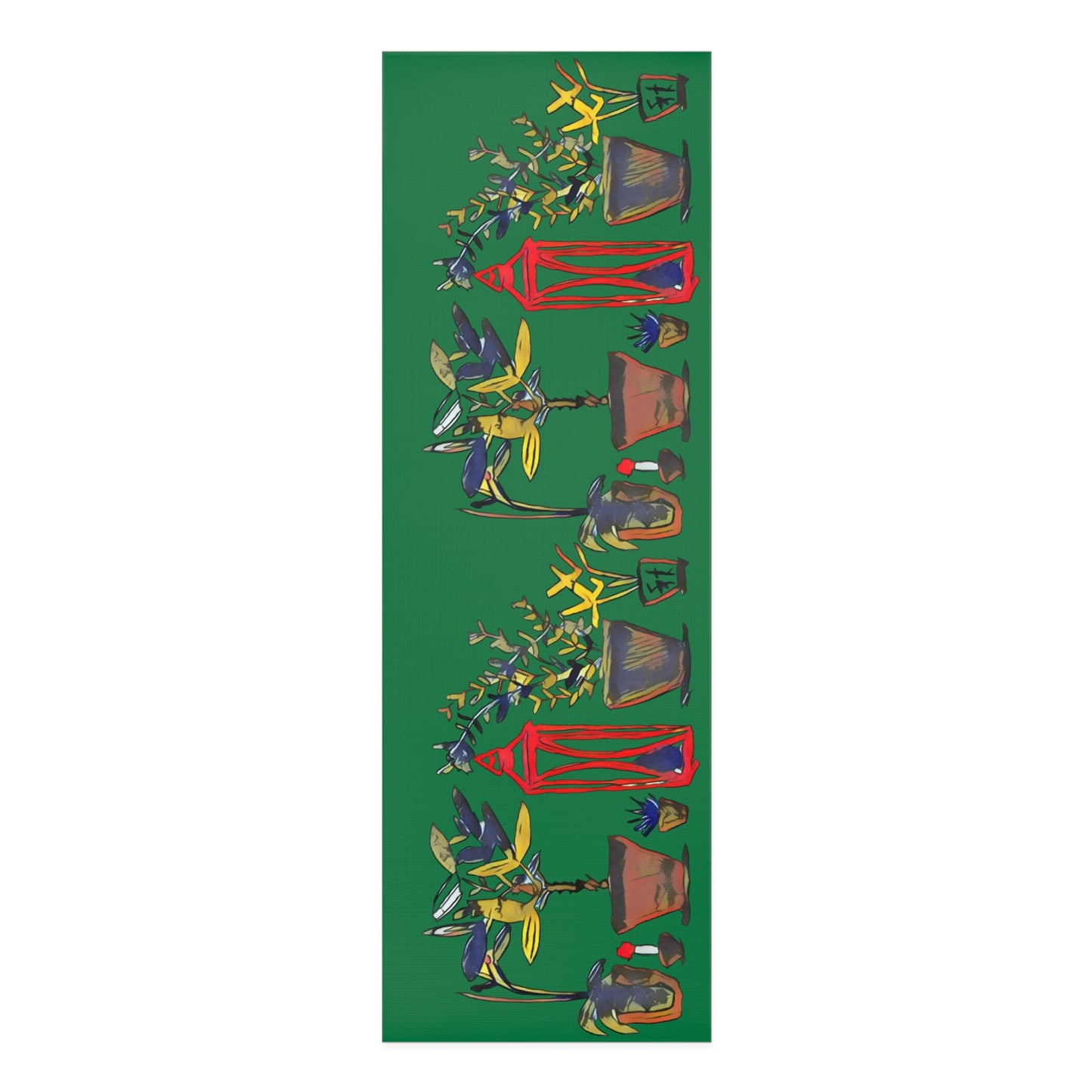 Yoga Mat Plants [Green]
