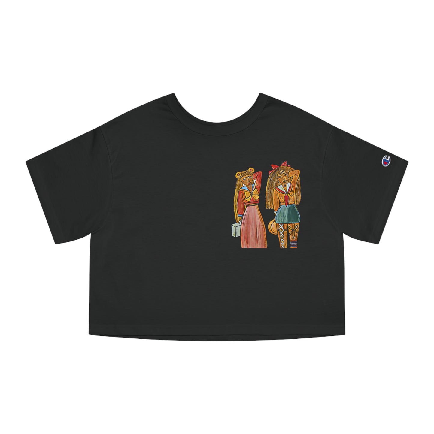 Champion Sailor Moon & Sailor Venus Croptop