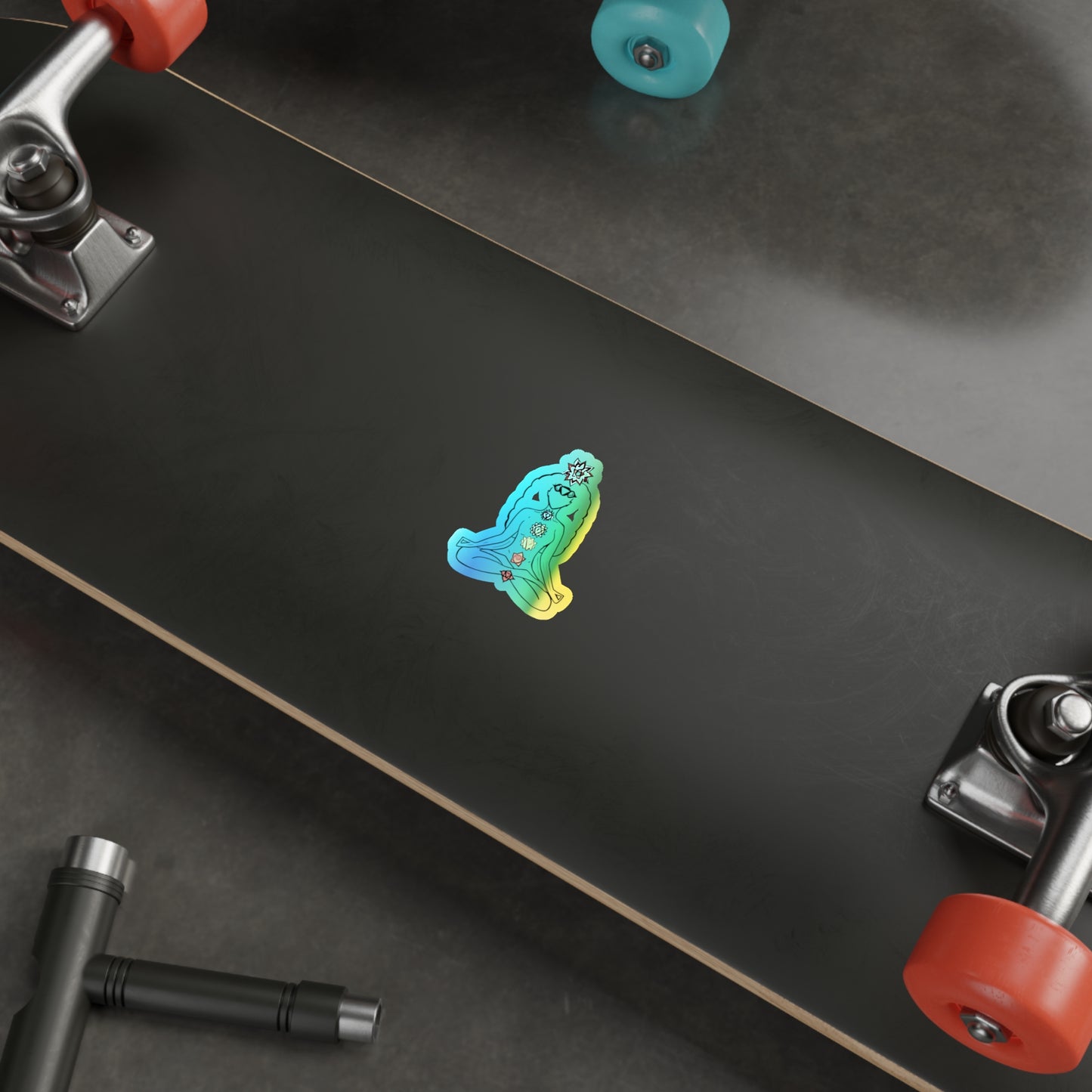Holographic Chakras Sticker