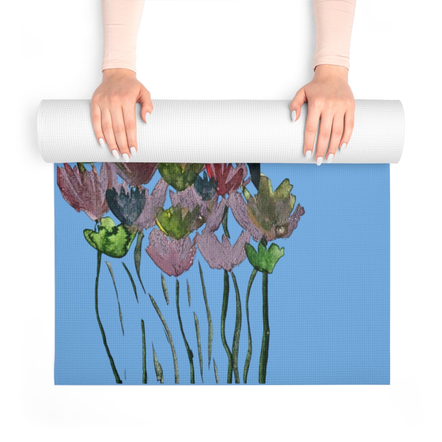 Yoga Mat Butterfly [Aqua]