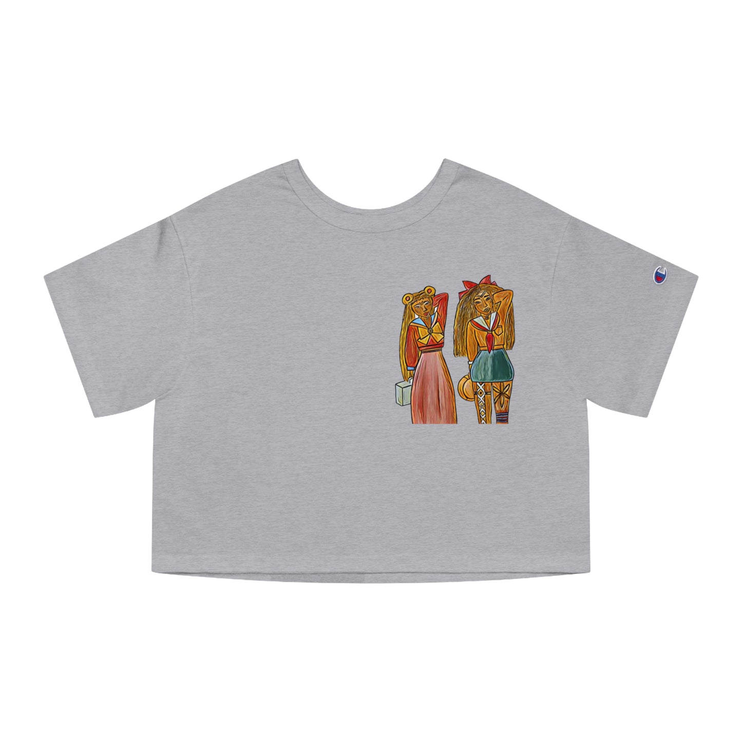 Champion Sailor Moon & Sailor Venus Croptop