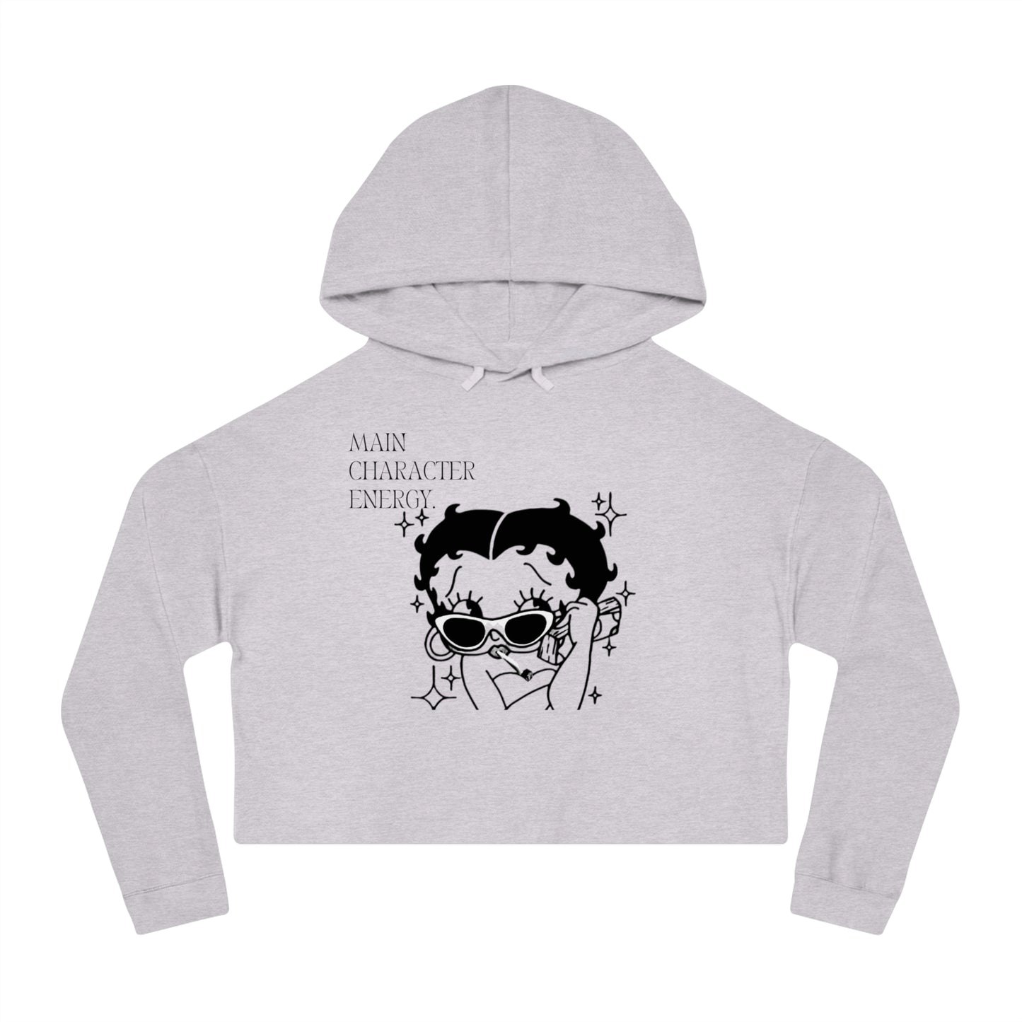 Cropped Main B Hoodie