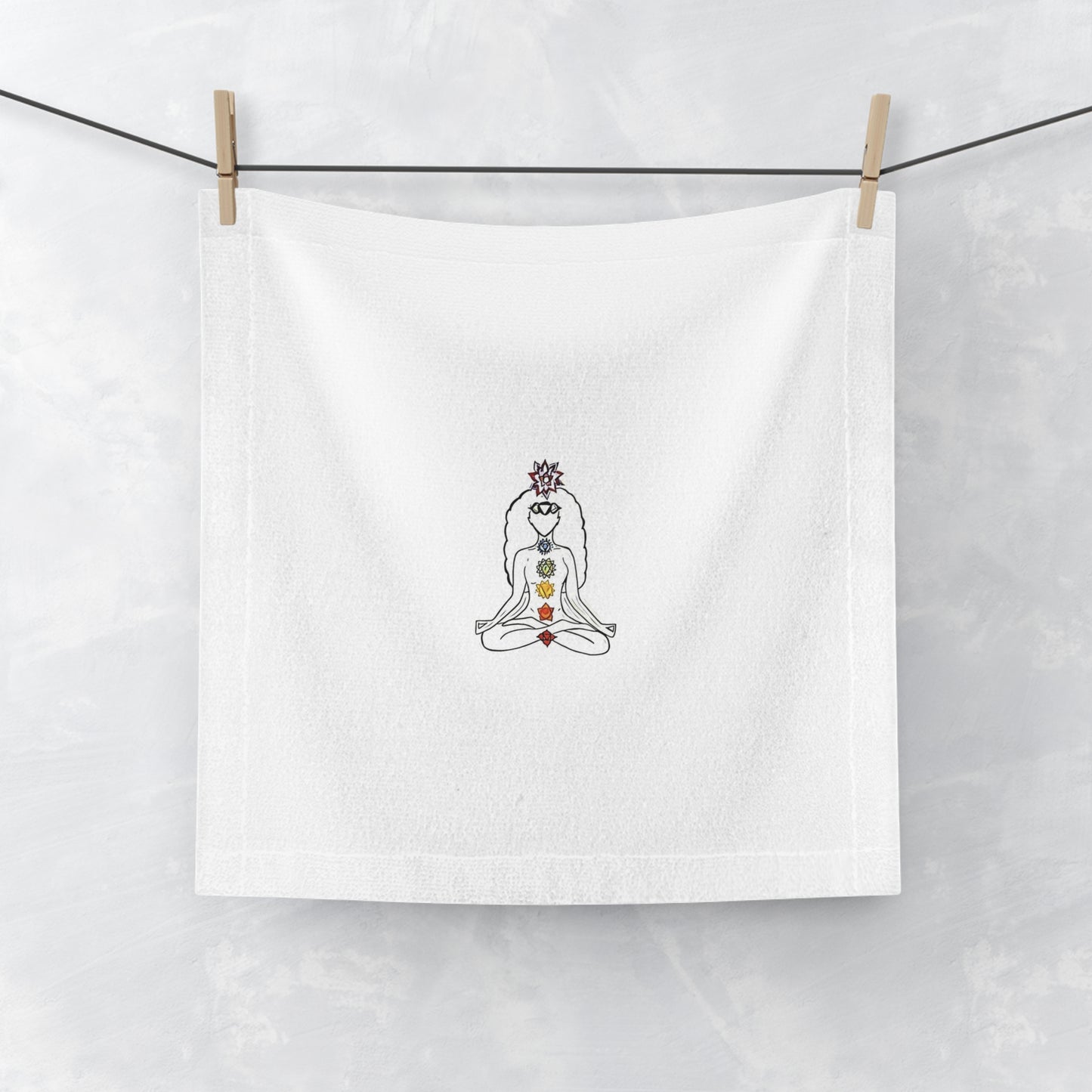 Face Towel Chakras