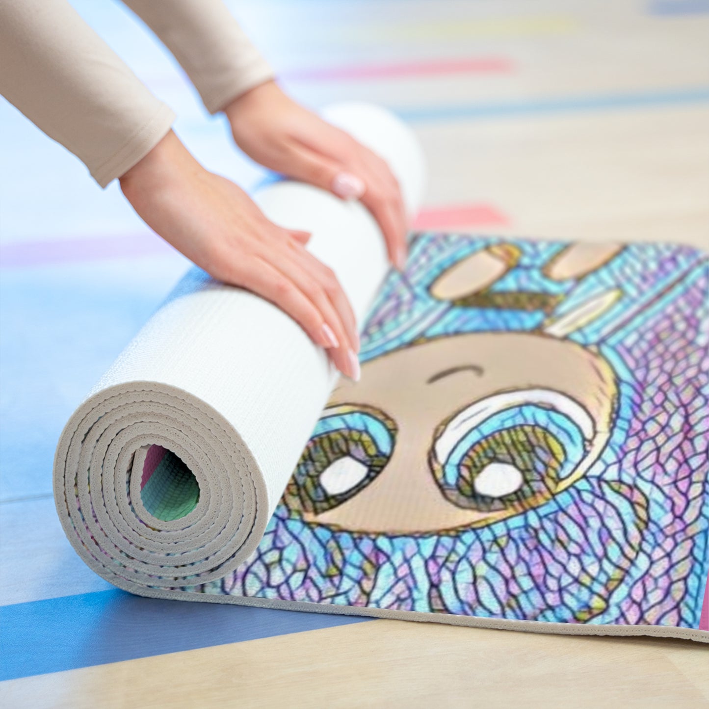 Yoga Mat Powerpuff Girls