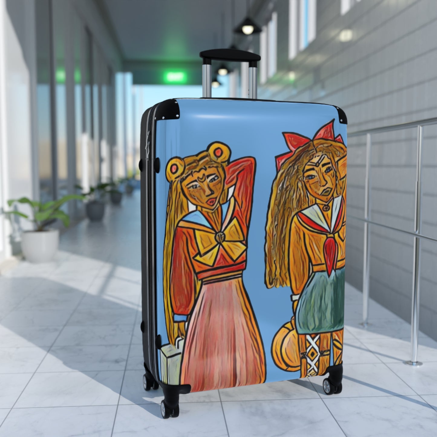 Suitcase Sailor Moon & Sailor Venus