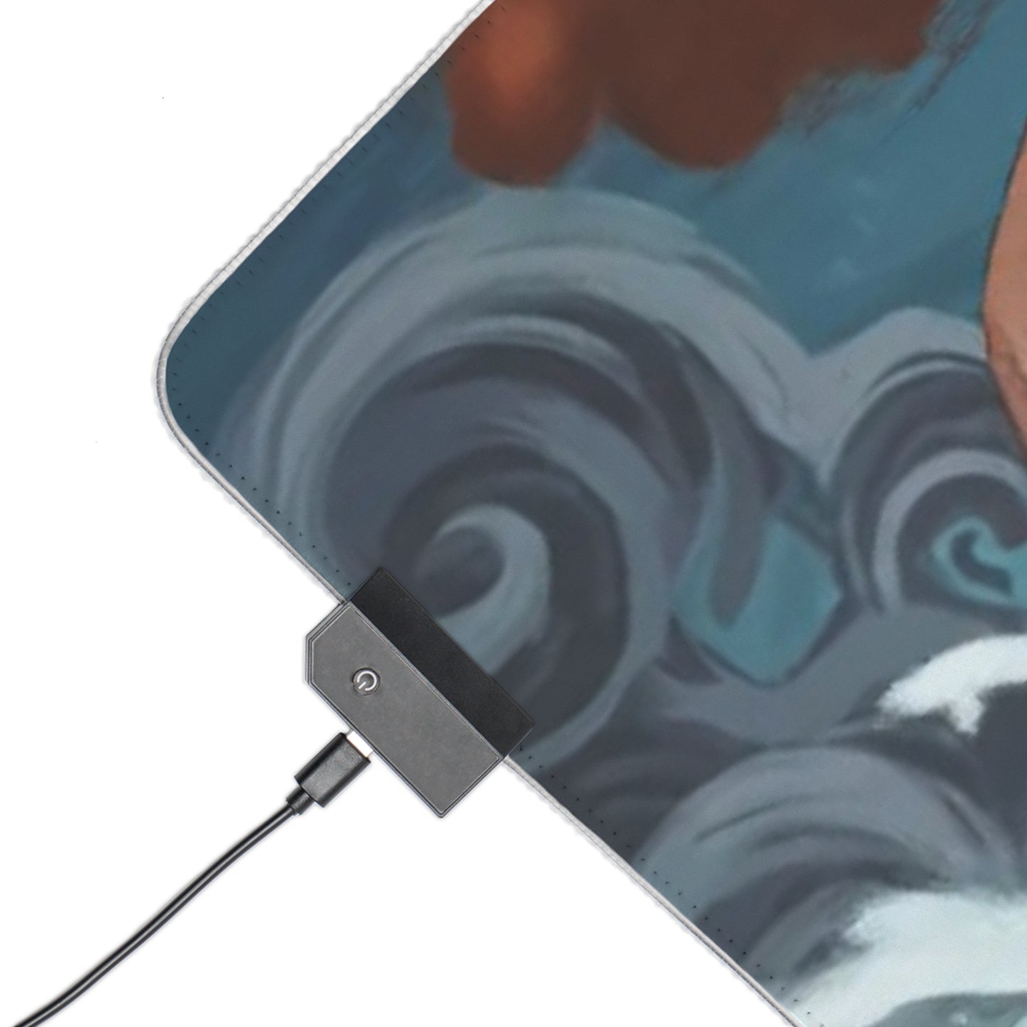 LED Gaming Mermaid Mouse Pad - Desk Mat