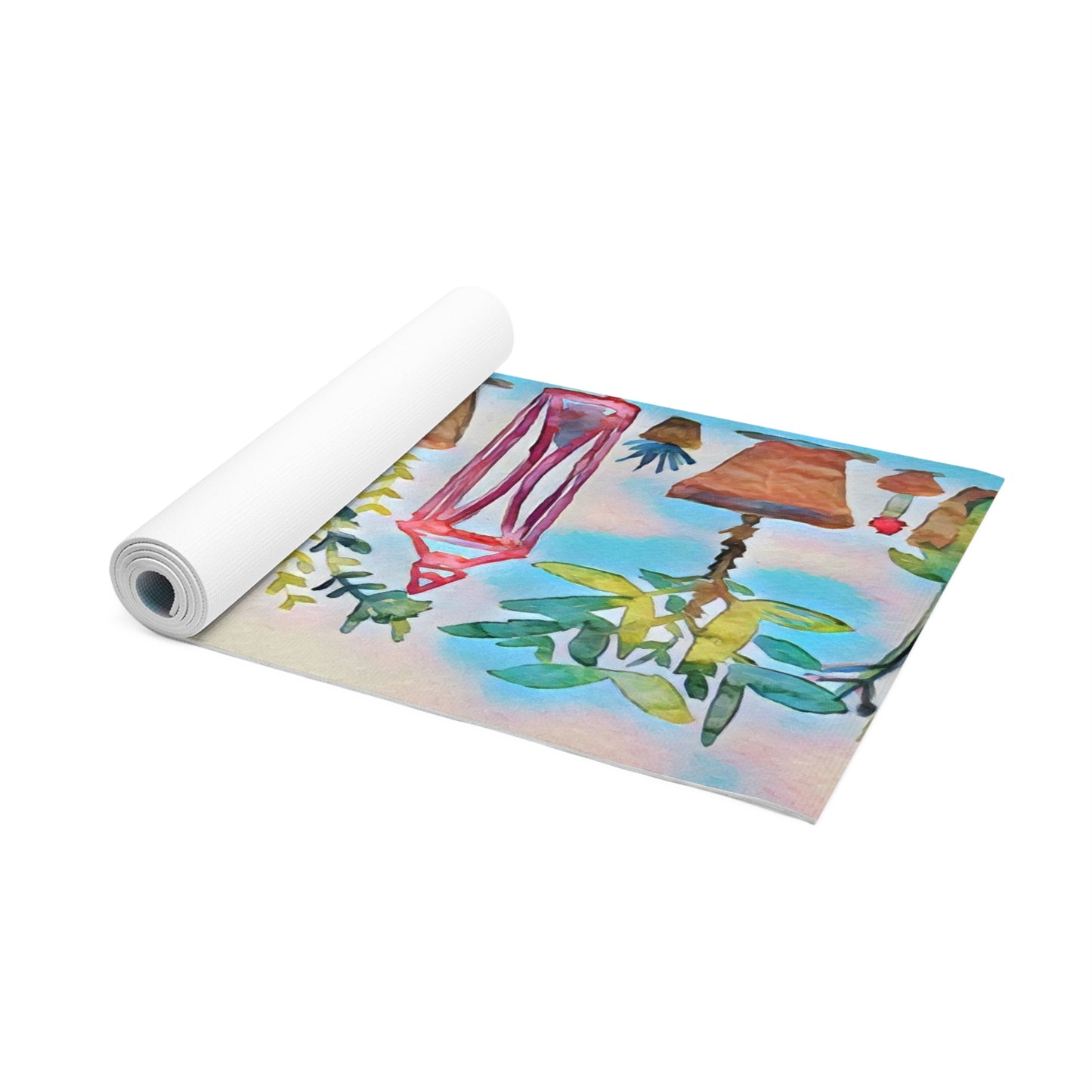 Yoga Mat Plants [Multicolor]