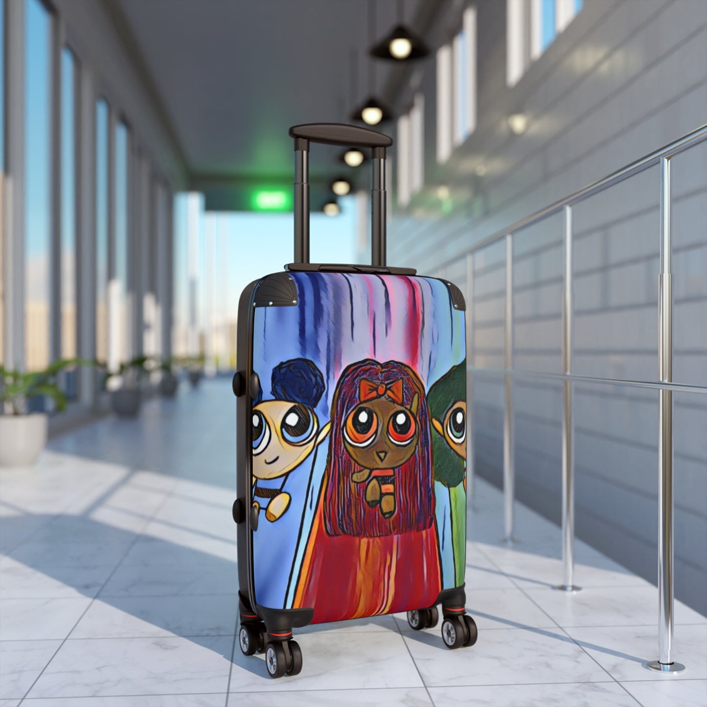 Suitcase Powerpuff Girls