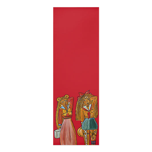 Yoga Mat Sailor Moon & Sailor Venus [Red]