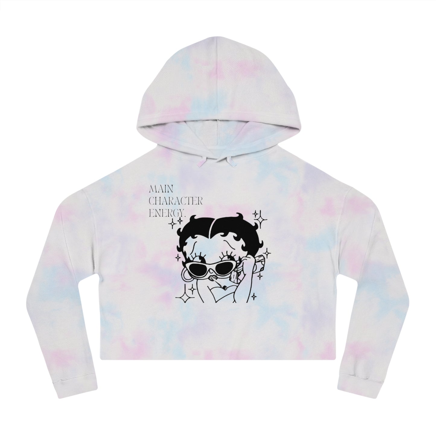 Cropped Main B Hoodie