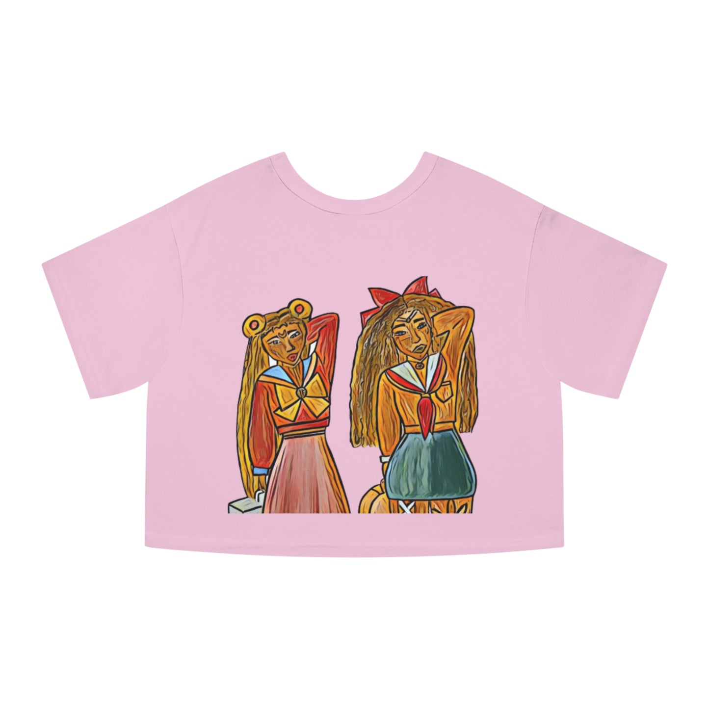 Champion Sailor Moon & Sailor Venus Croptop