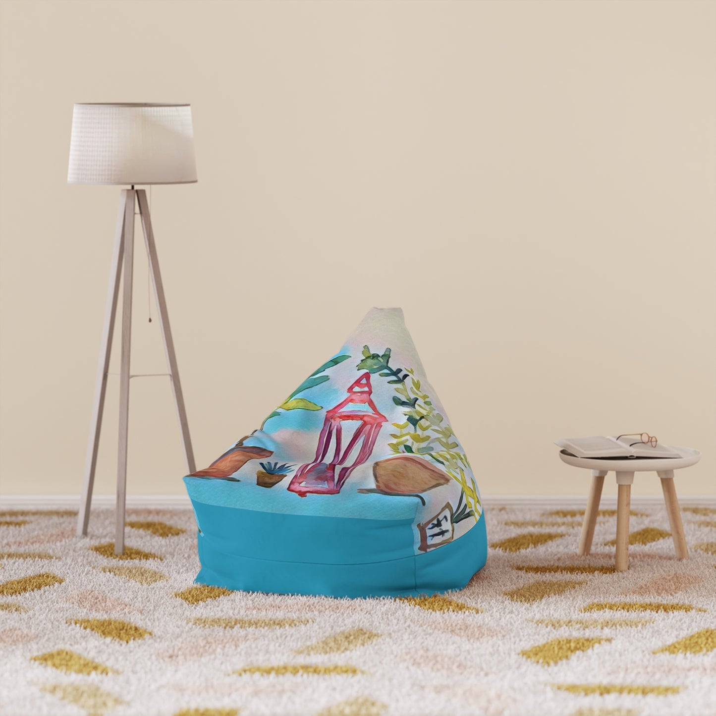 Bean Bag Plants Chair Cover