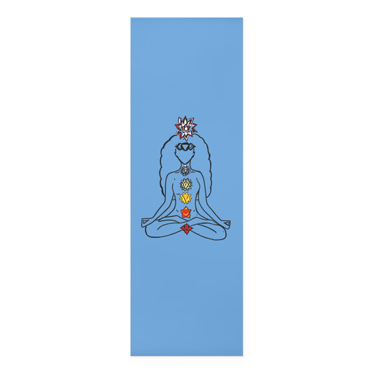 Yoga Mat Chakras [Aqua]