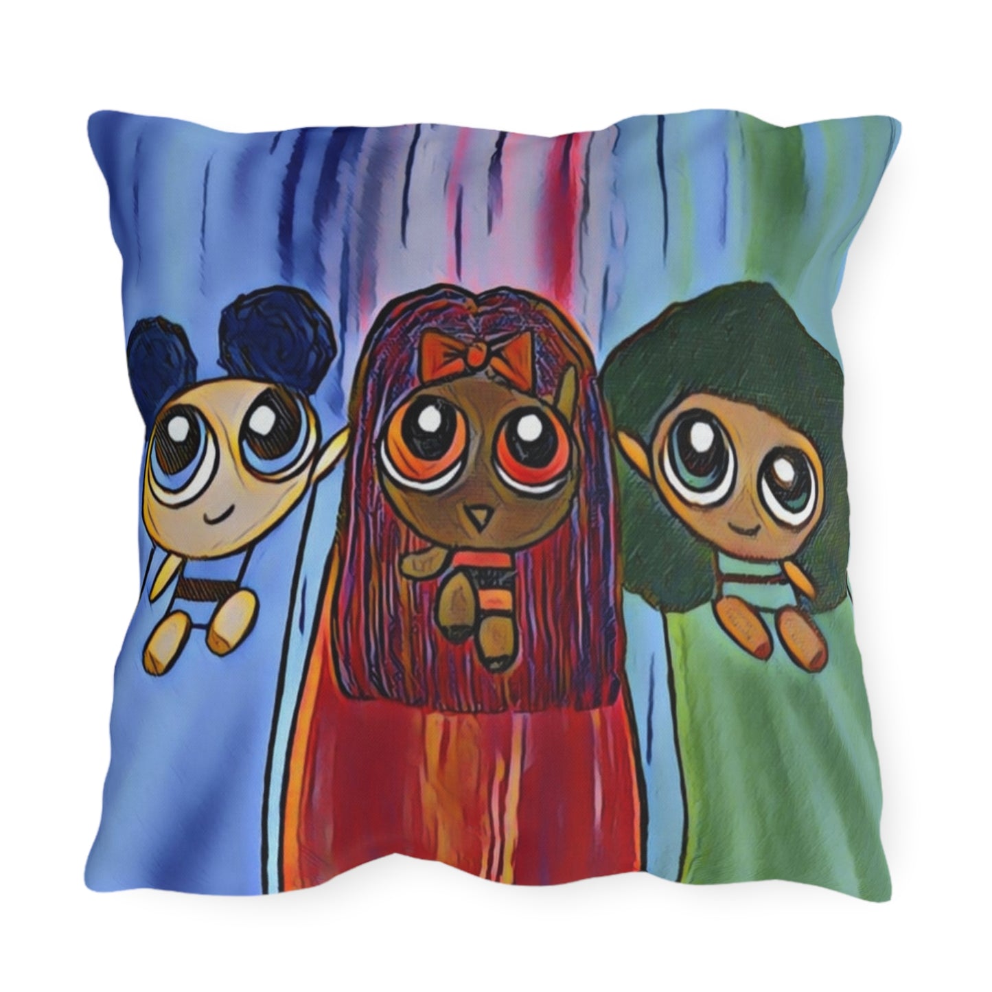 Outdoor Pillows Powerpuff Girls