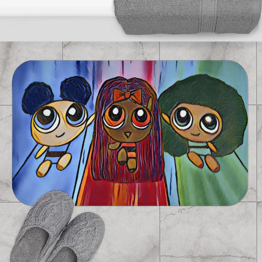 Bath Mat Powerpuff Girls