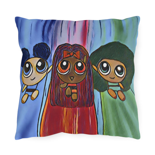 Outdoor Pillows Powerpuff Girls