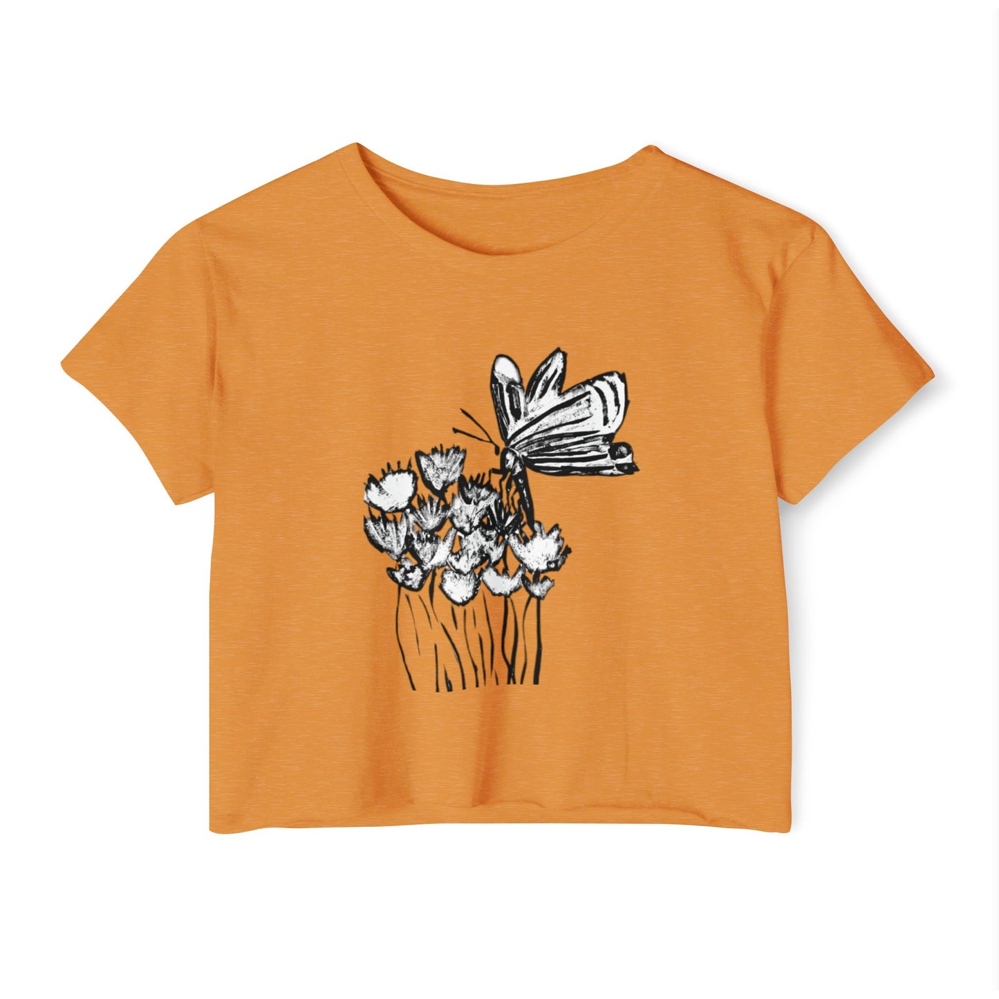 Croptop Butterfly