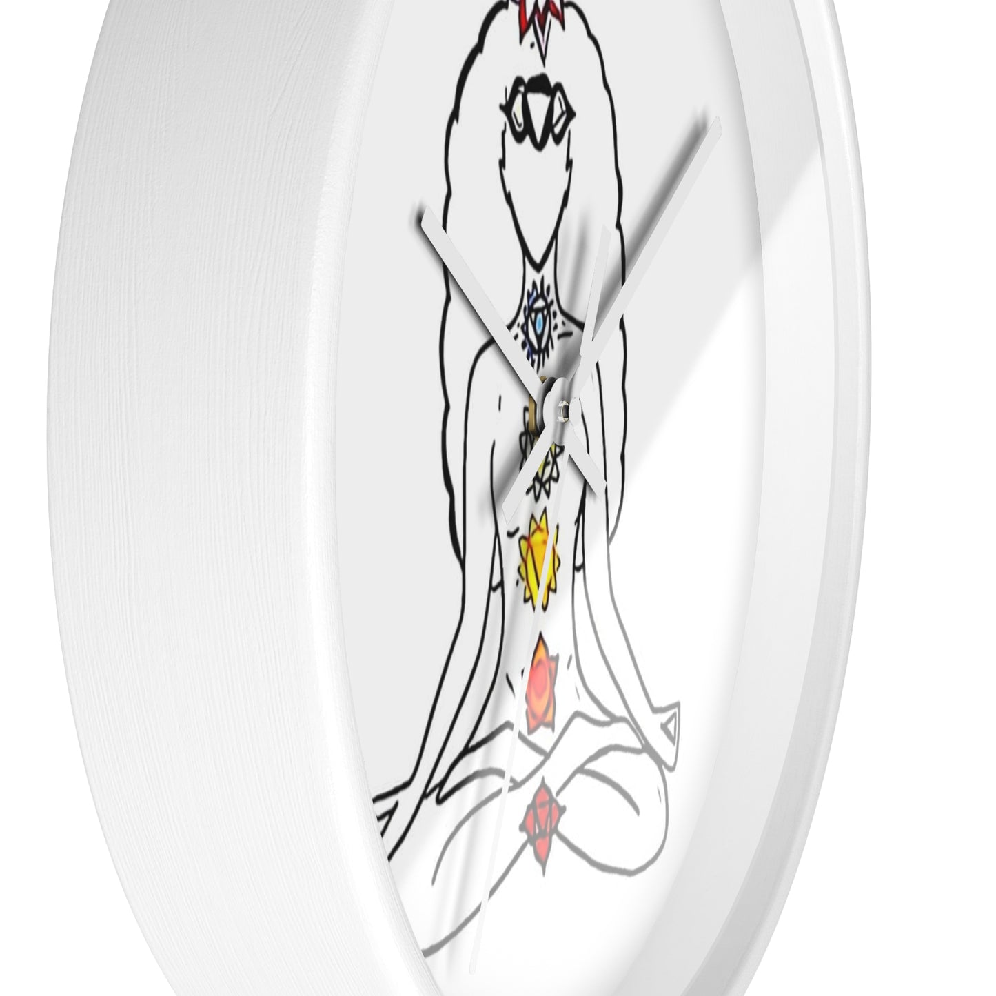 Wall Clock Chakras