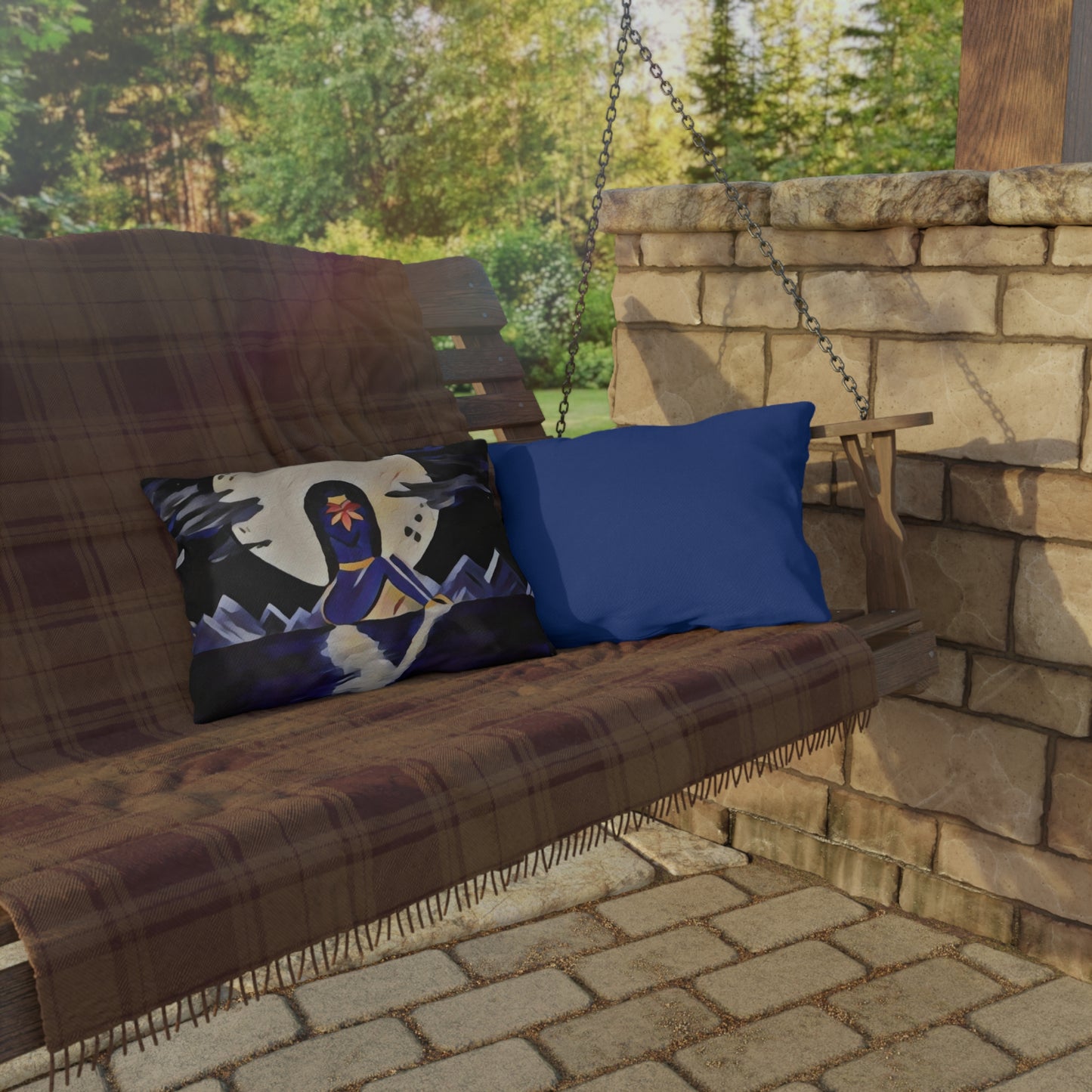 Outdoor Pillow Moon Fae
