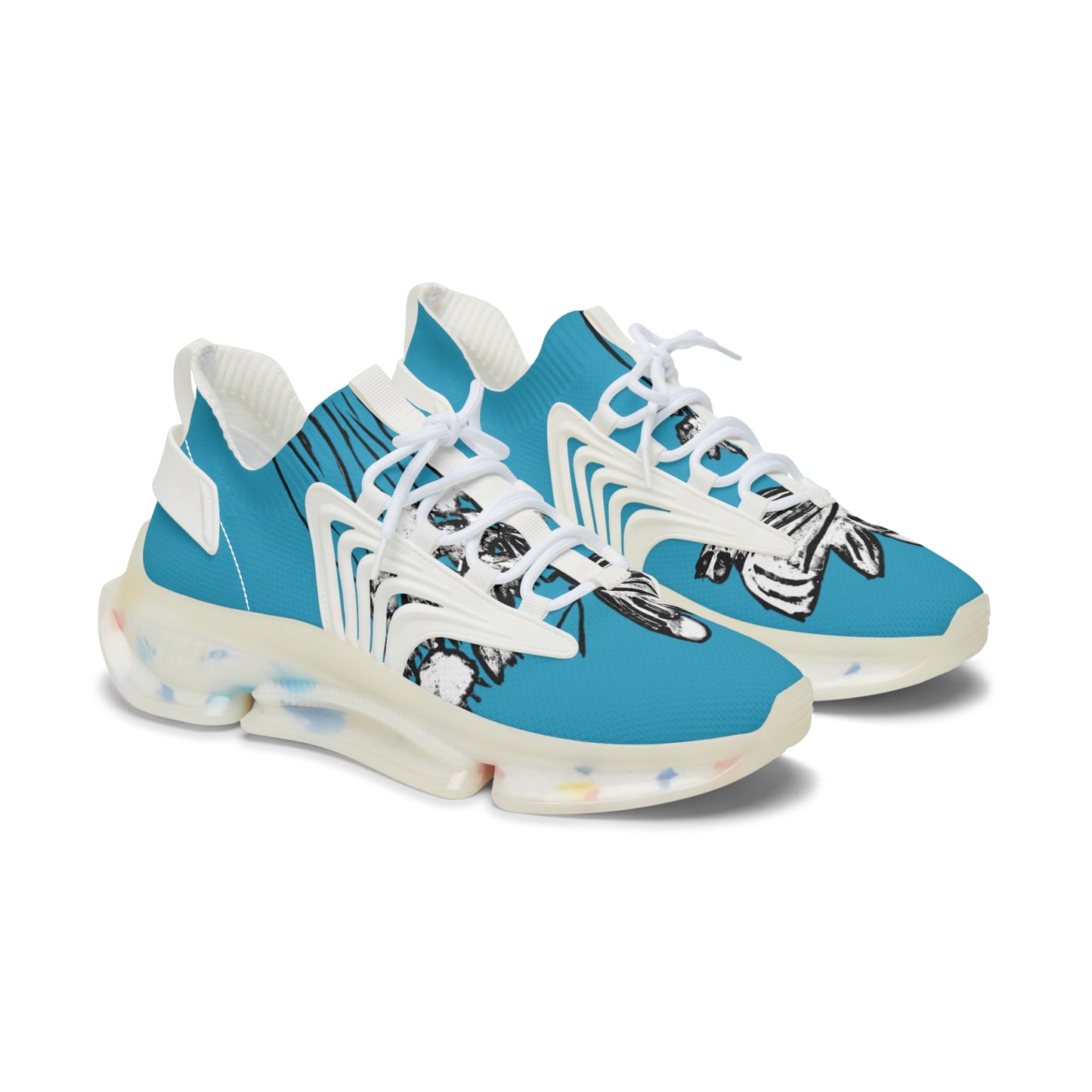 Sneakers Butterfly [Blue]